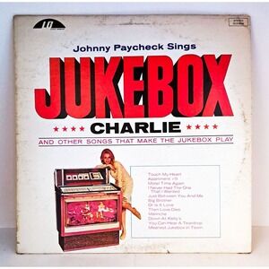 Johnny Paycheck Jukebox‎ Charlie Vinyl LP 1970s Country Music Vintage Album